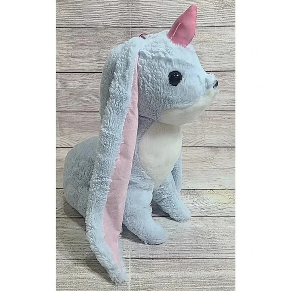 Final Fantasy XV Taito Plush Carbuncle Unicorn Stuffed Animal Blue White 27" - Picture 4 of 8